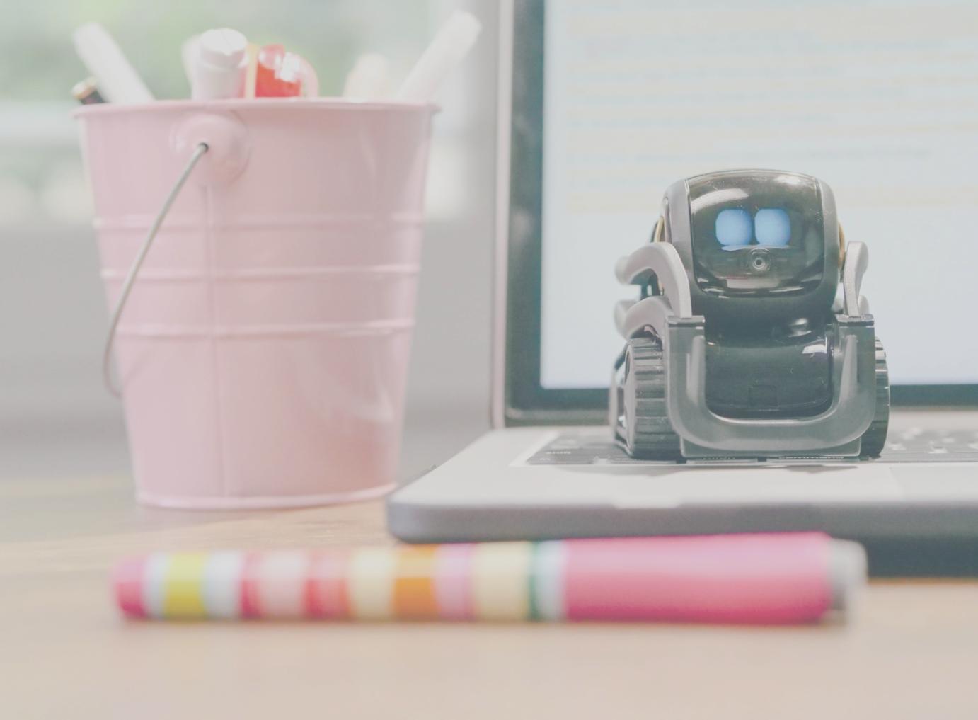 Collaborative online AI course session